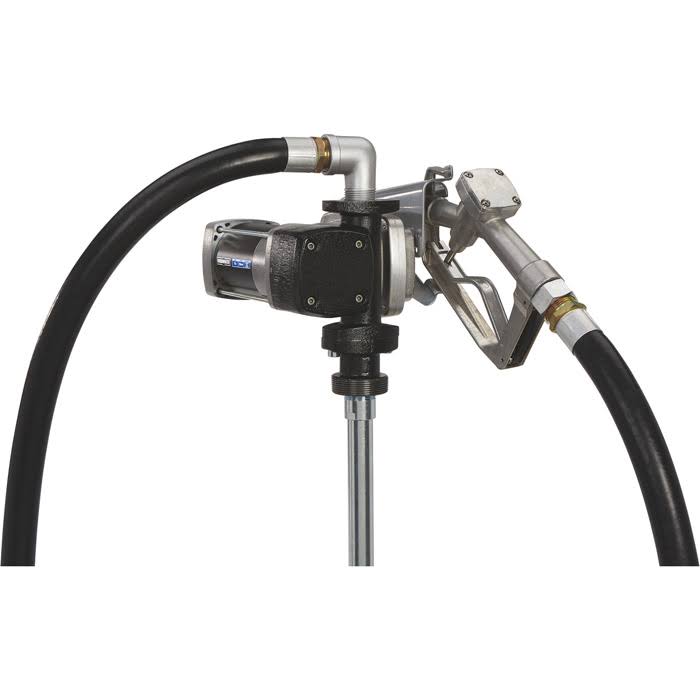 Heavy-Duty Fuel Transfer Pump, 20 GPM, 12 Volt DC, Manual Nozzle J5271