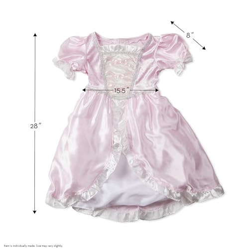3 pcs Pink Gown Tiara Wand Costume Set D423915