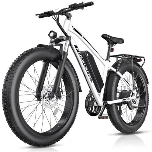 26" Fat Tire Electric Mountain Bike with 48V 13AH Battery Y89751