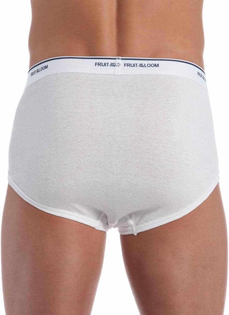 White Cotton Brief Multi-Pack B98618