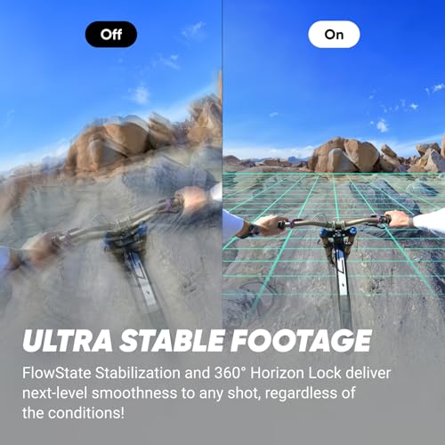 Waterproof 8K 360 Action Camera with Removable Lens Guards P770