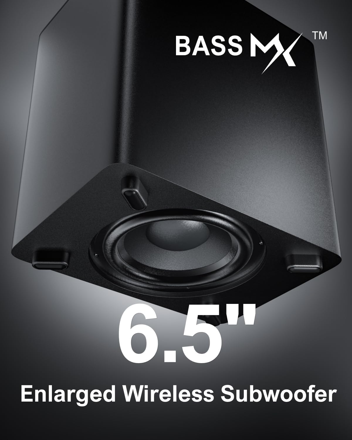 7.1 Virtual Surround Sound System with Subwoofer and Wired Surround Speakers, Peak Power 410W O724