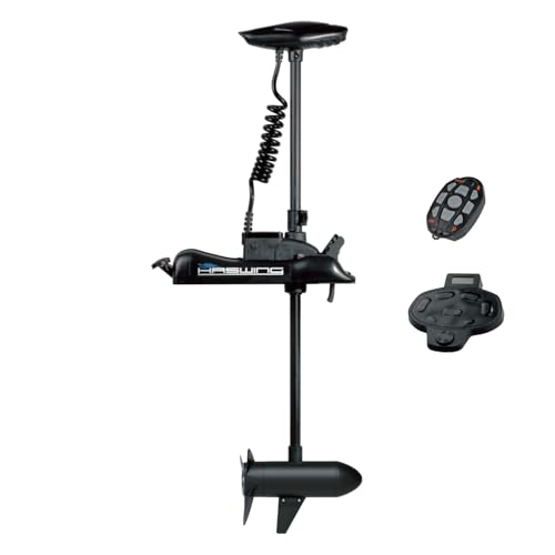 12V 55LB 48 Inch Shaft Bow Mount Electric Trolling Motor with Remote Control J851