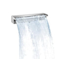 Stainless Steel Rectangular Pool Waterfall Spillway 17.7 Inch D560