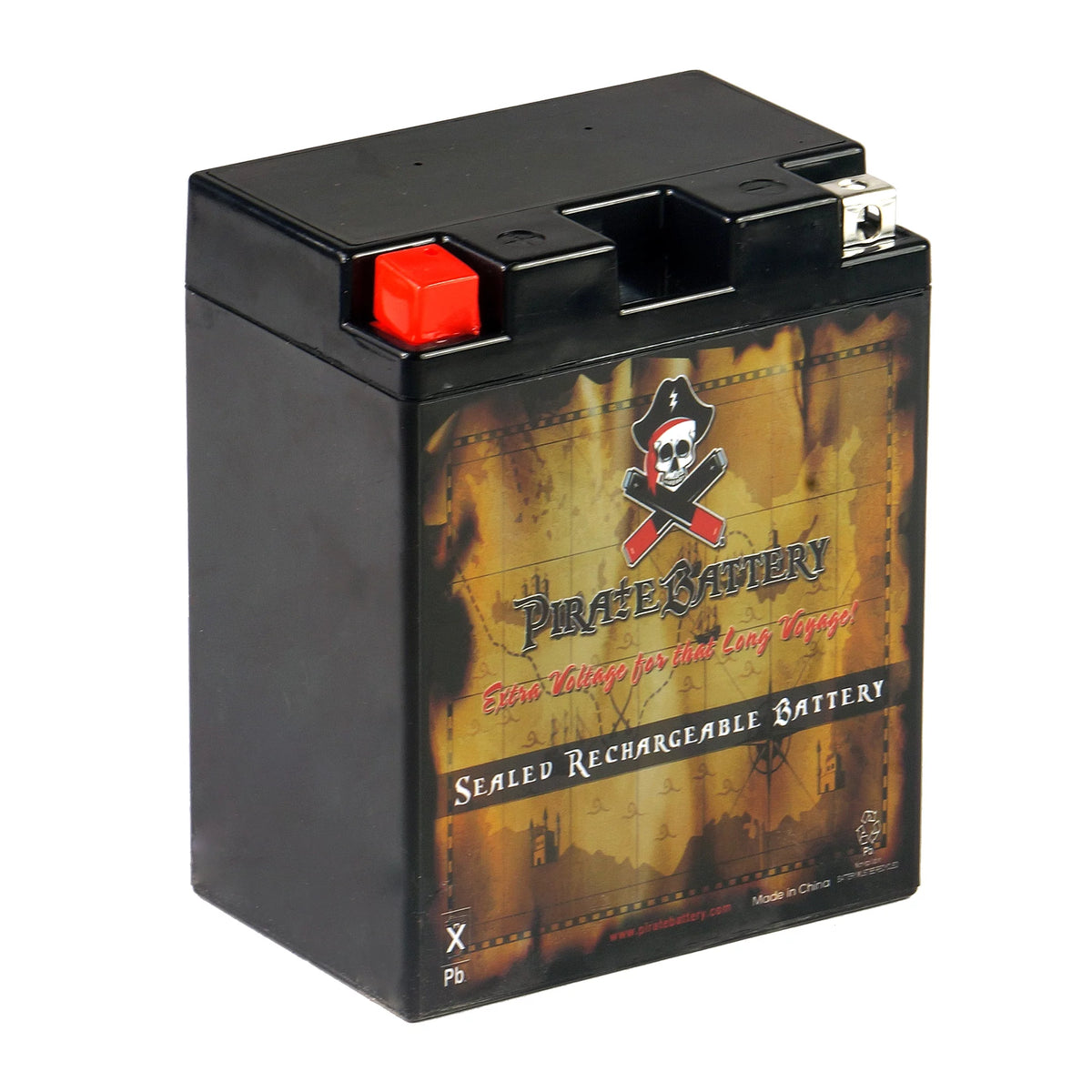 YTX14AH-BS 12 Volt 12 Ah 210 CCA ATV Battery B174