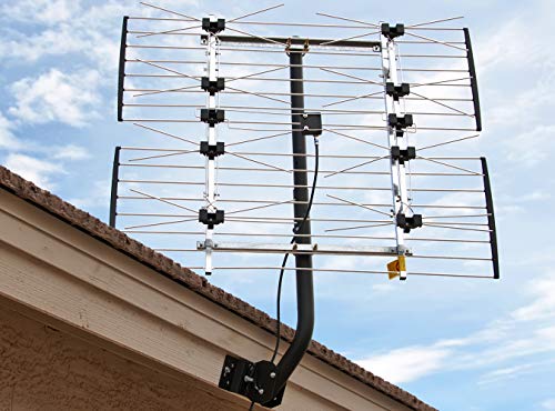 Long Range Multi-Directional Outdoor TV Antenna - 80 Mile Range R474