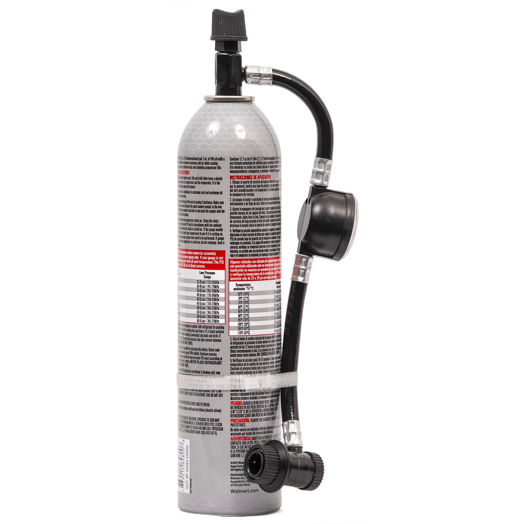 18 oz Automotive Refrigerant with Reusable Hose and Gauge P79280