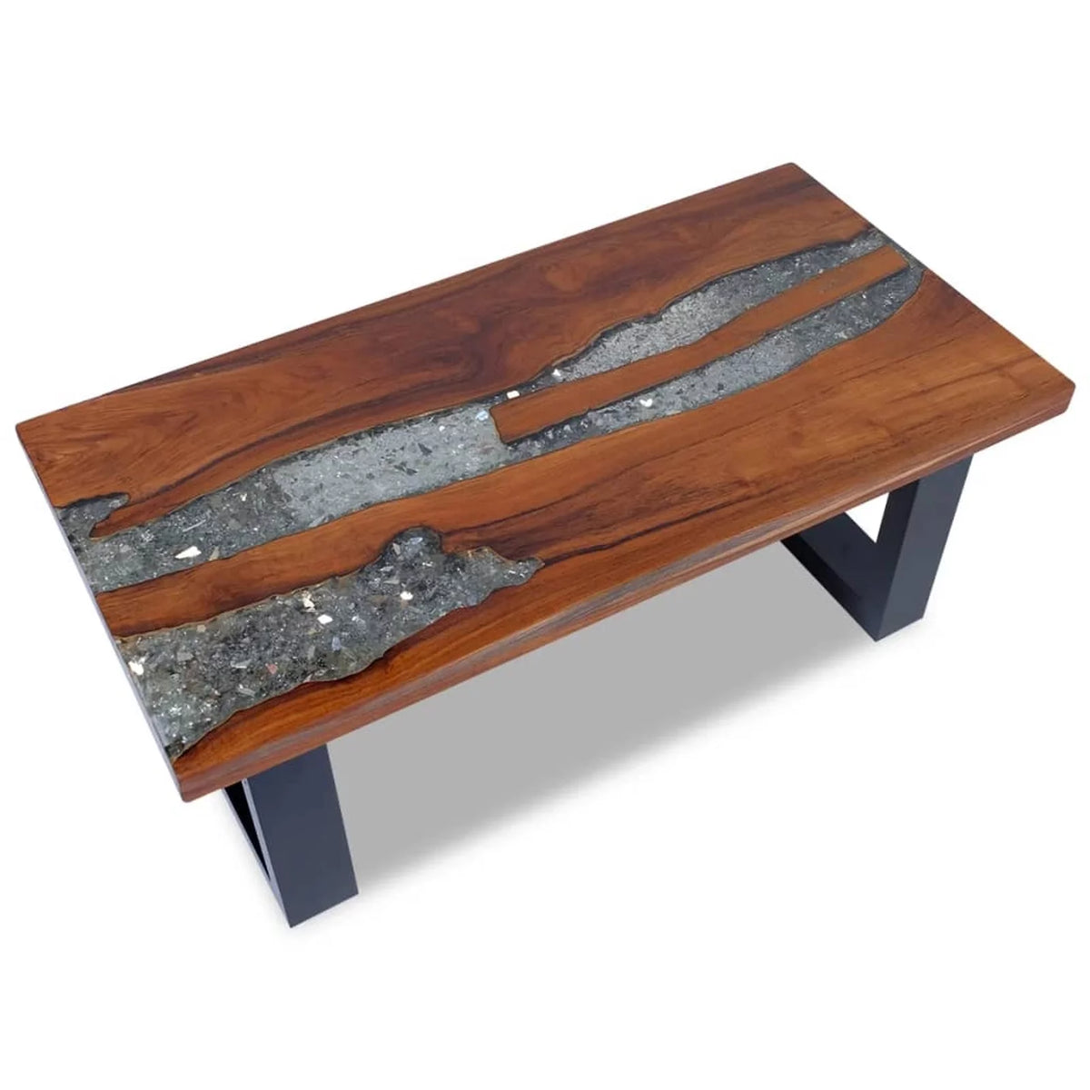 Handmade Teak Resin Coffee Table S412