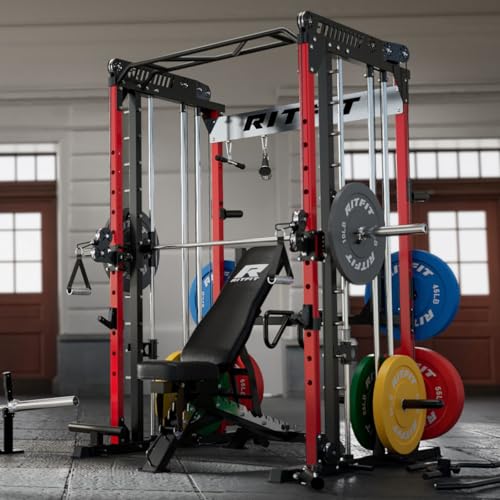 Multi-Function Smith Machine with Cable Crossover System G49916