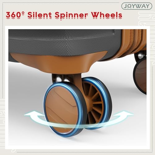 Expandable Carry on Luggage Suitcase with Spinner Wheels B21138