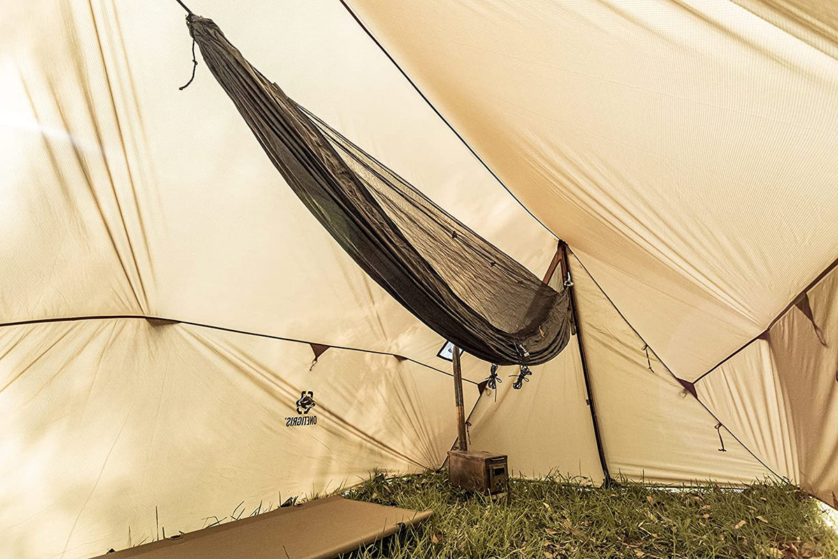Hammock Hot Tent with Stove Jack, Waterproof Camping Tarp, PU3000mm 4 Season Tent V563