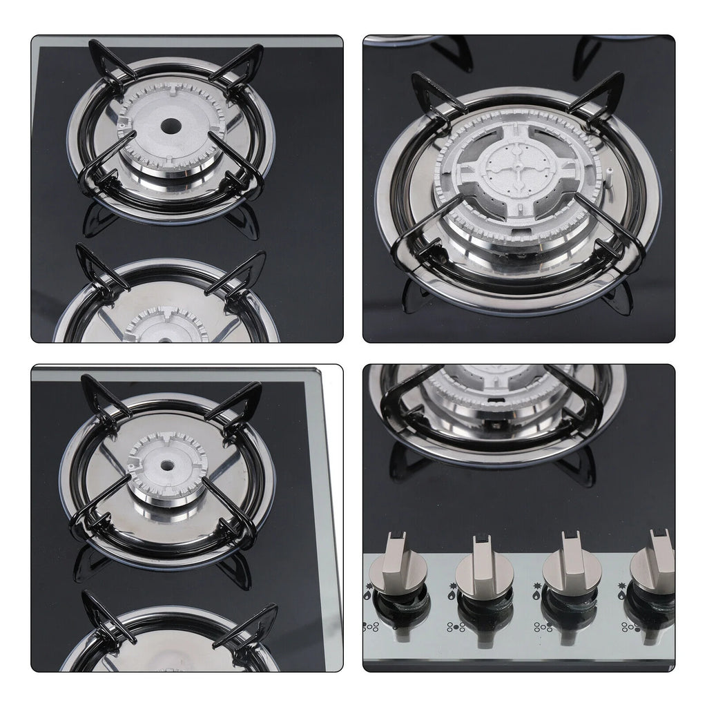 30" 5 Burner Gas Cooktop with Tempered Glass P8046