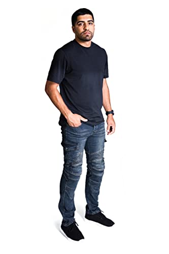 Protective Motorcycle Riding Pants with Removable CE Armor D831065
