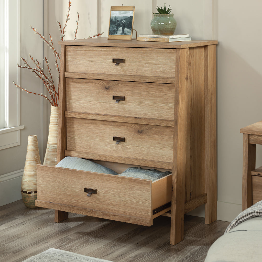 Timber Oak 4-Drawer Dresser X344403