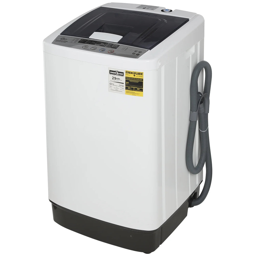 17.8 lb. Capacity Portable Washer and Dryer Combo with Clear Lid R329694