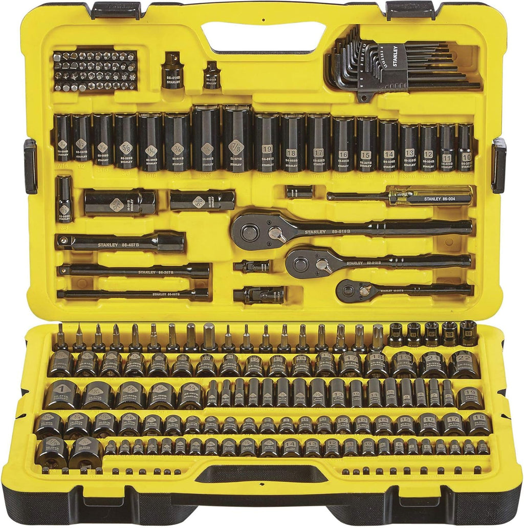 Black Chrome Mechanics Tool Set 229 pieces M110