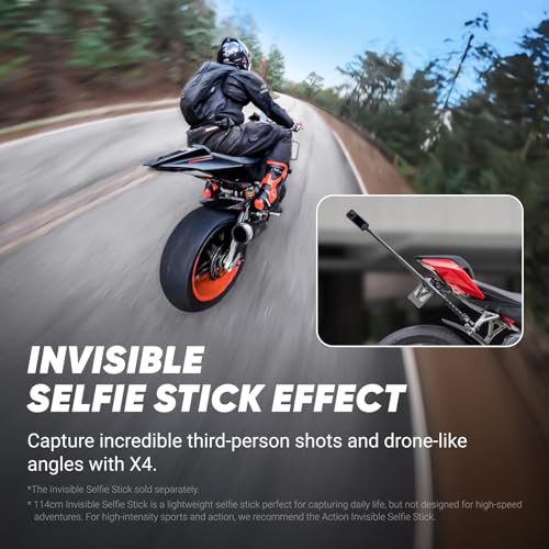 Waterproof 8K 360 Action Camera with Removable Lens Guards P770