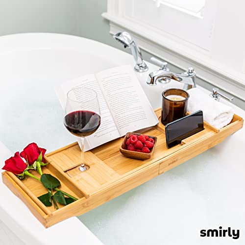 Expandable Bamboo Bathtub Tray G395443