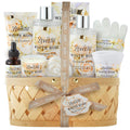White Rose Set Body Lotion, Shower Gel, Bubble Bath, Bath Salt, Towel, Soap, Oil, Candle, Gloves R268648