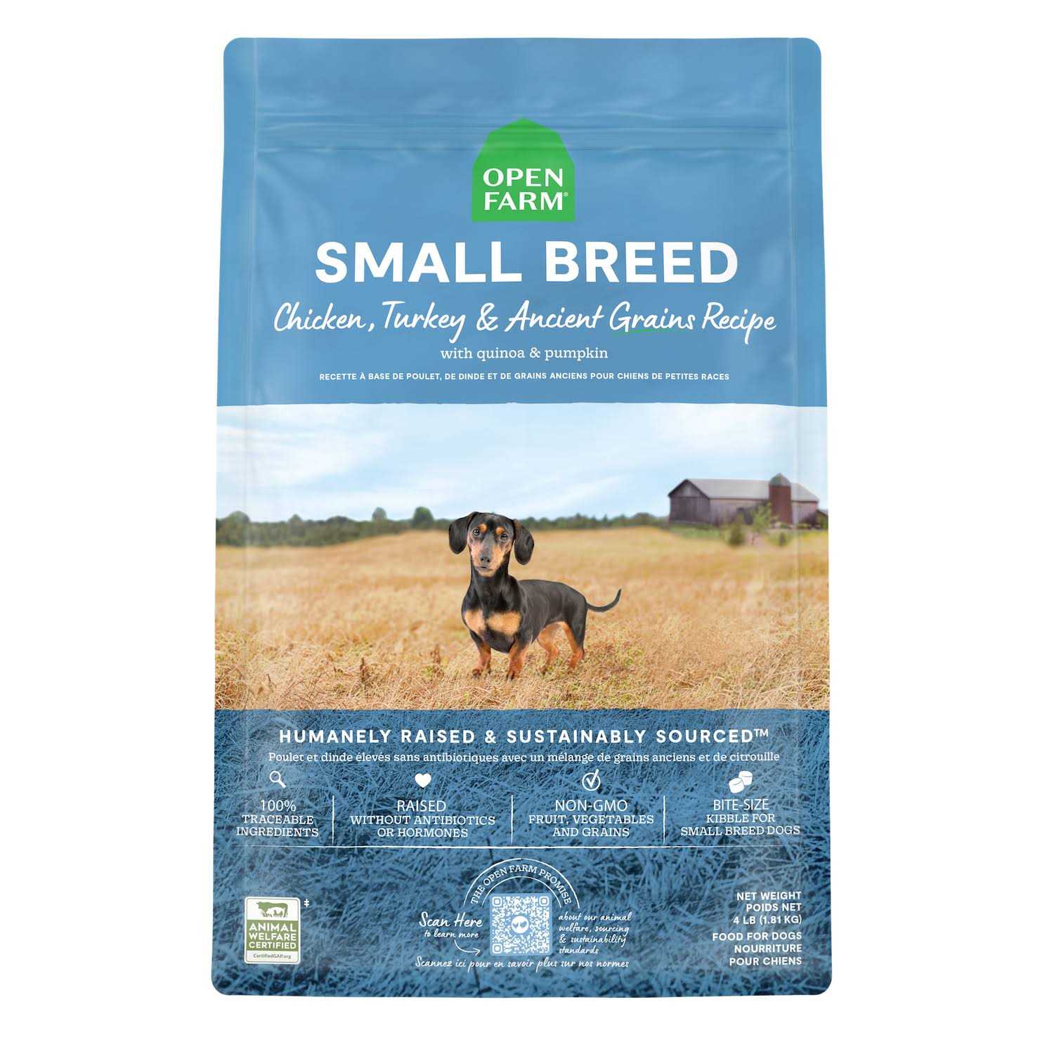 Pasture Raised Lamb Ancient Grains Dry Dog Food M369084