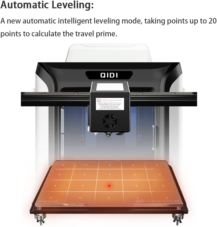 Industrial Grade 3D Printer with Automatic Leveling F307011