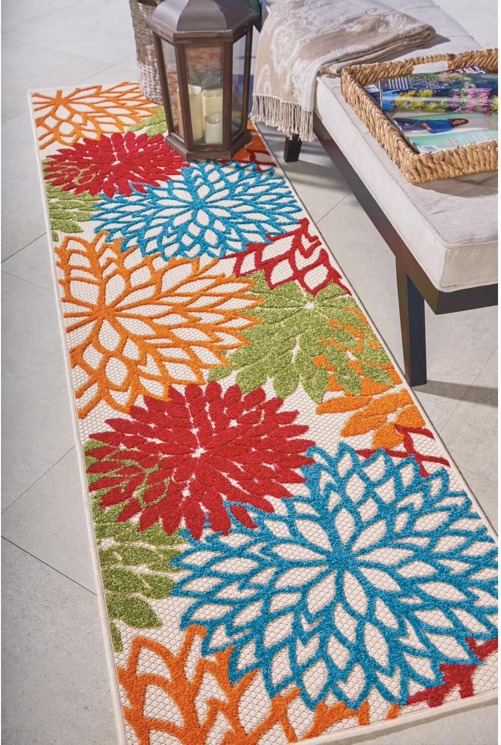 Green 2'3'' x 8' Area Rug T928