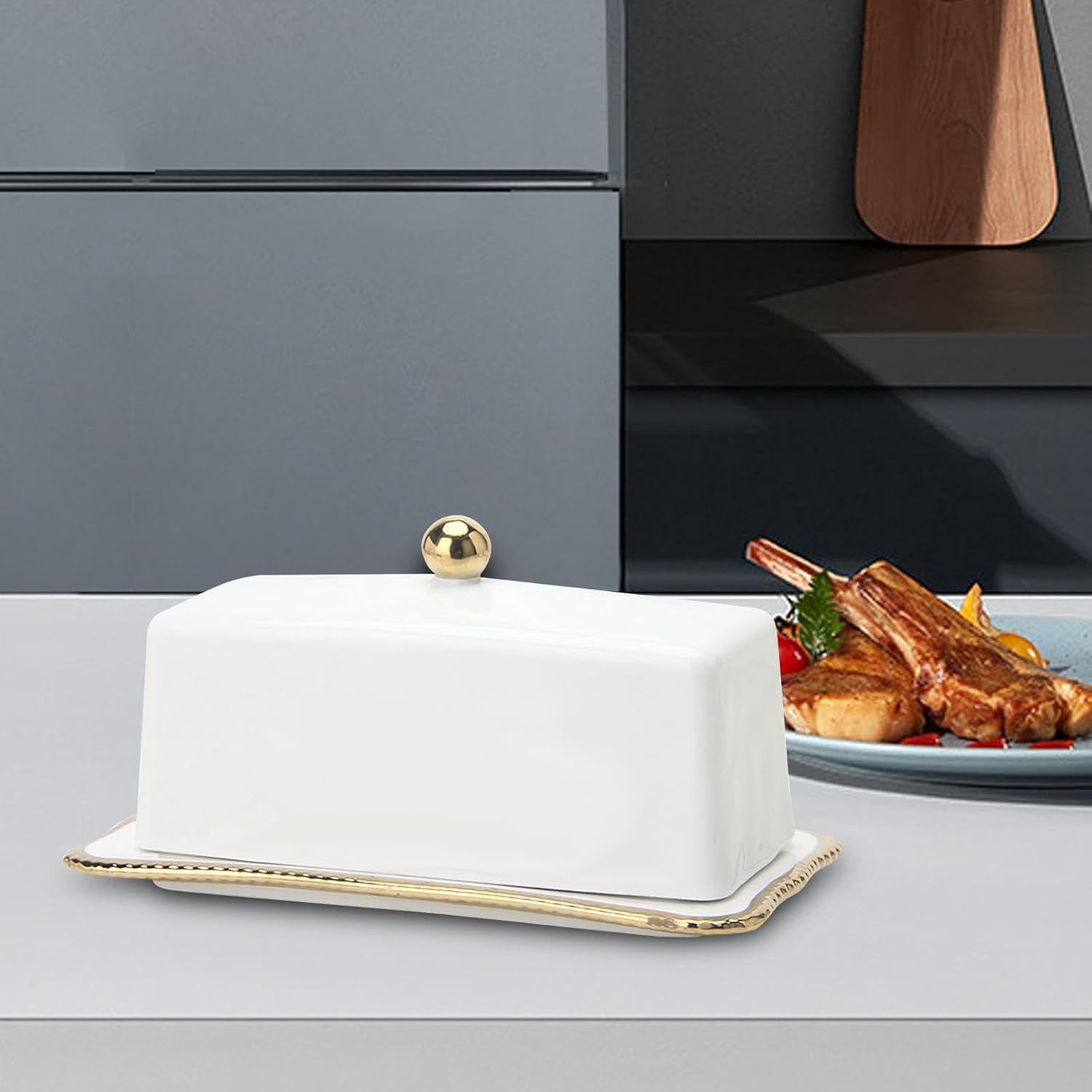 Ceramic Butter Dish Butter Holder I852794