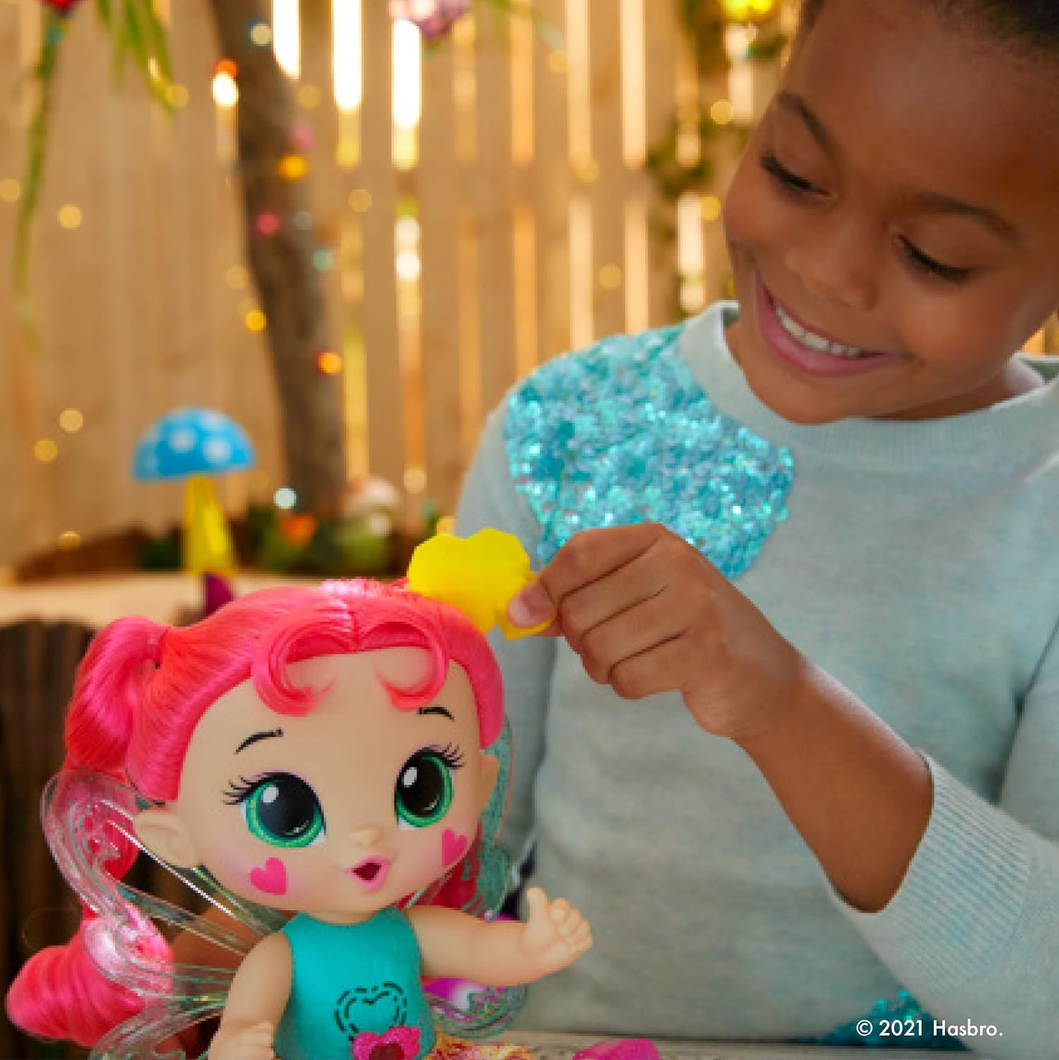 Interactive 10.5-inch Pixie Doll with 20 Sounds G82101