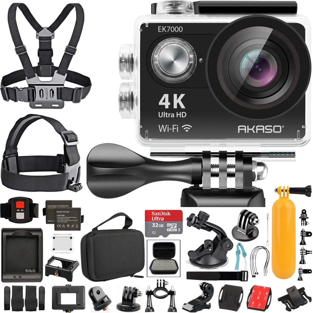 4K Waterproof Action Camera with Wireless Remote N285138