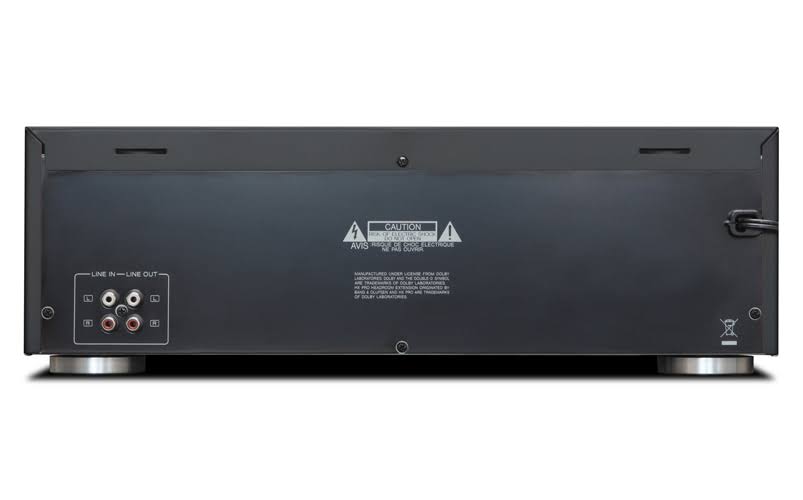 Black Dual Cassette Deck C43593