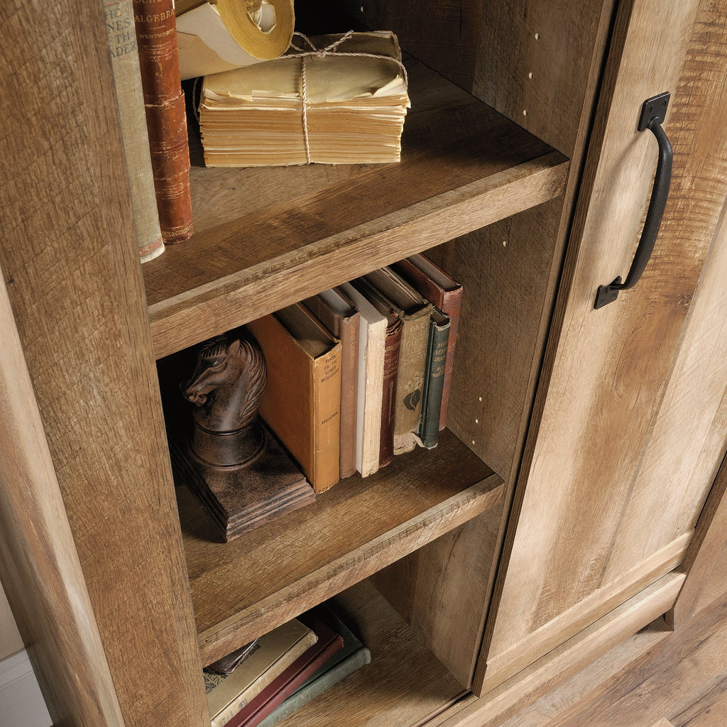 Craftsman Oak Storage Cabinet Y380202