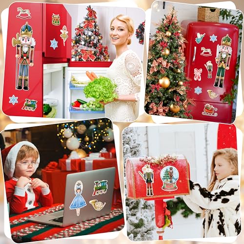 19 Pcs Christmas Garage Door Decoration Magnet O72728
