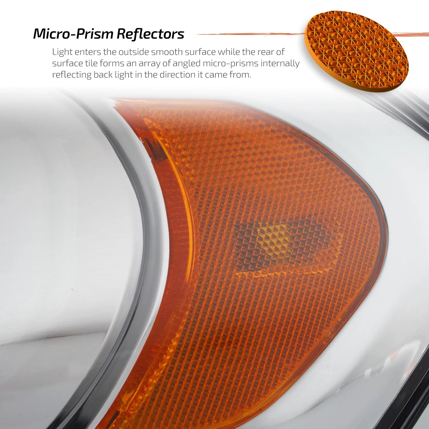 OE Style Headlight For Driver Left Y519