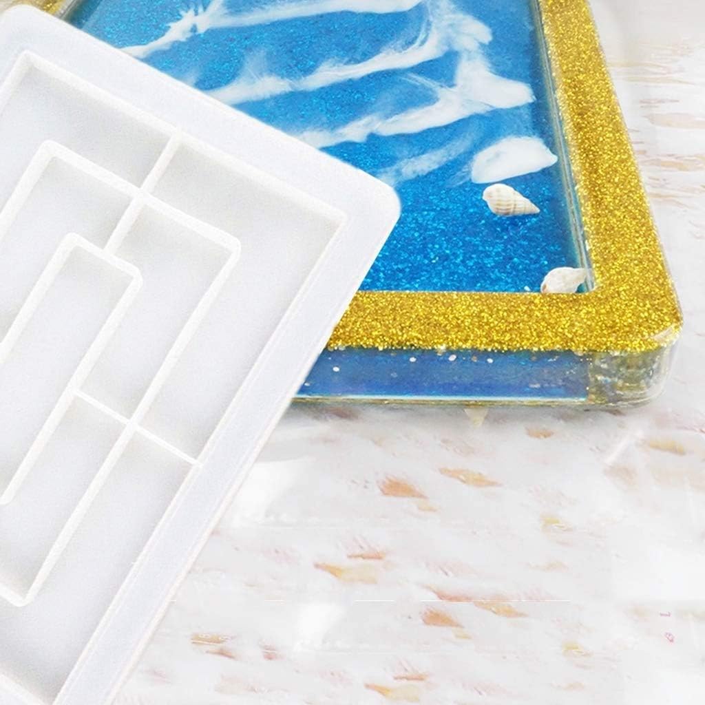 Rectangle Silicone Rolling Tray Molds F3671