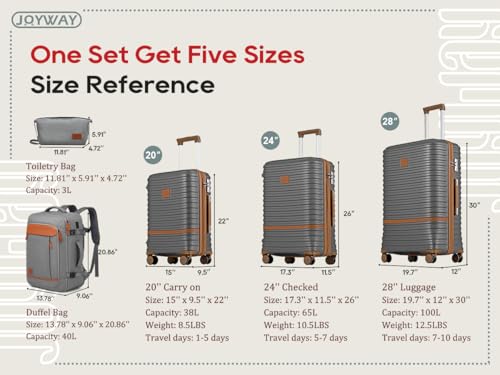 Expandable Carry on Luggage Suitcase with Spinner Wheels B21138