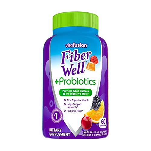 60 Count Fiber Well Probiotics Gummies G4596