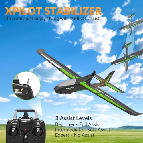 Black 4CH Remote Control Glider Airplane A340