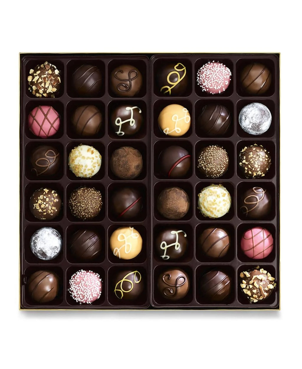 36 Pieces Assorted Chocolate Truffles Gift Box G7532