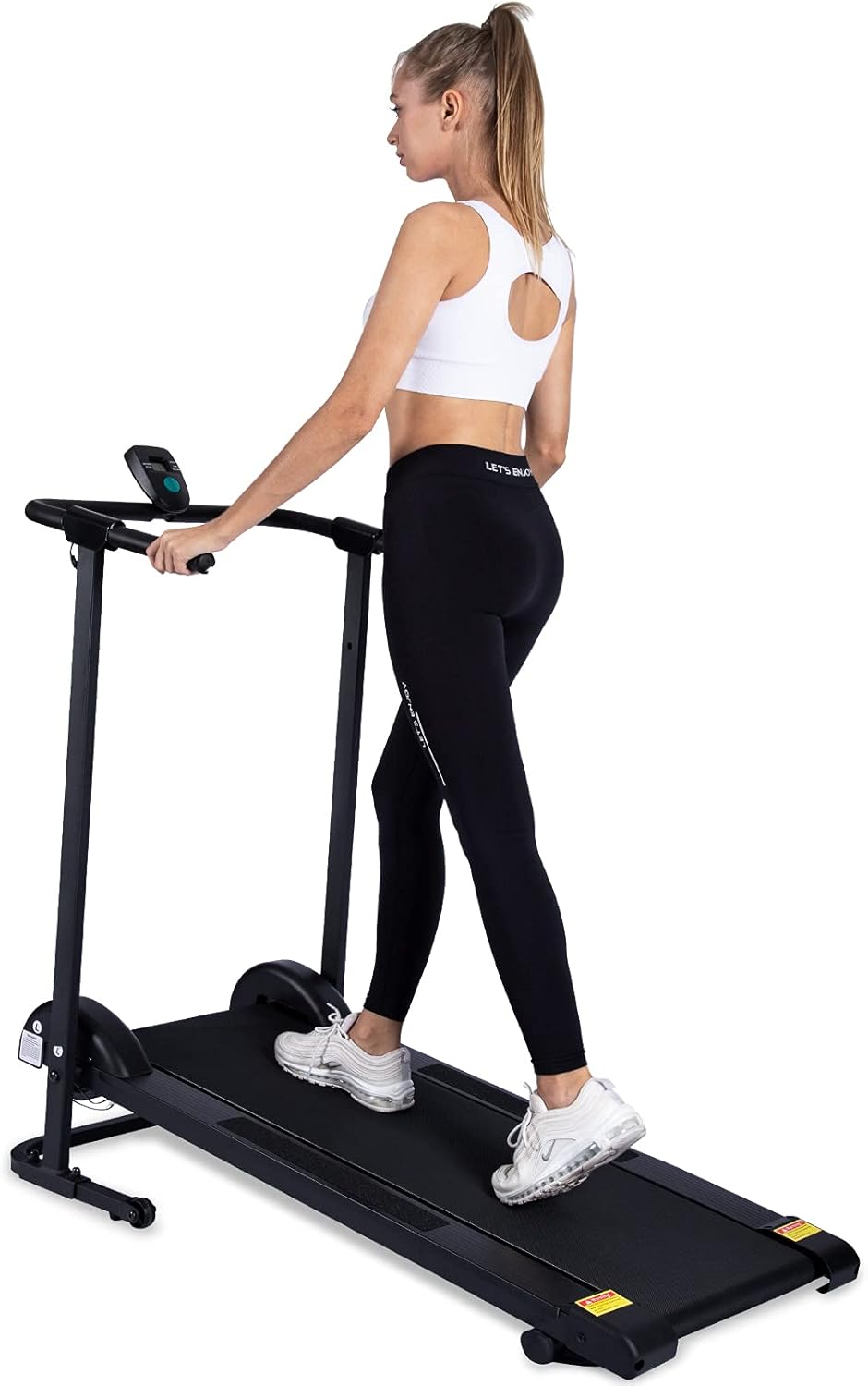 Manual Treadmill Non Electric with 10° Incline Small Foldable A91321