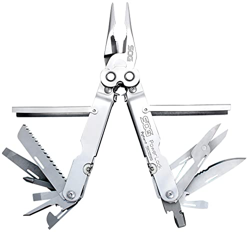 Black 420 Stainless Steel Multi-Tool with 18 Tools N2927