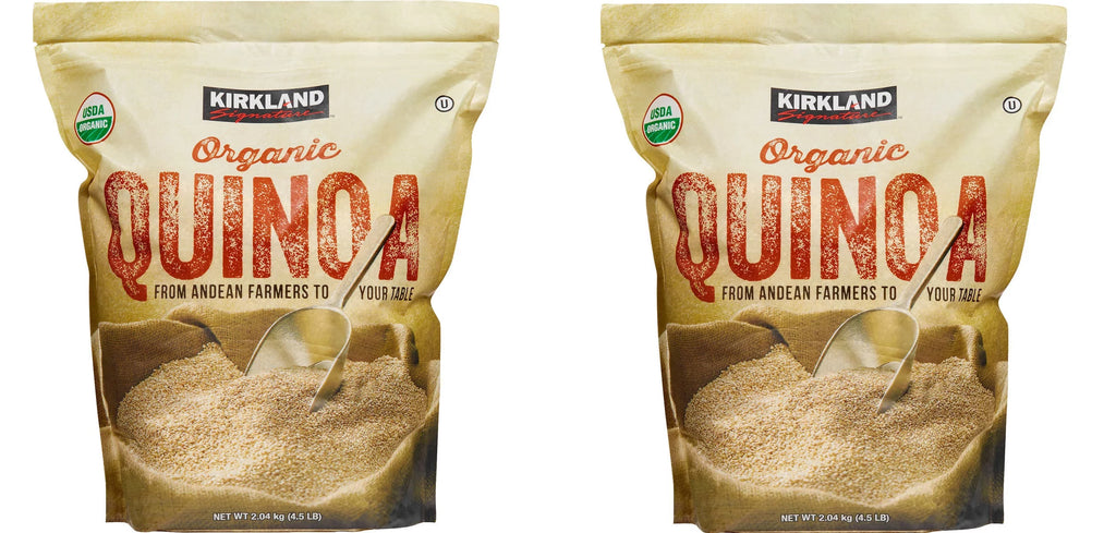 Organic Quinoa, Resealable Bag 4.5 lbs (2 PACK) M837