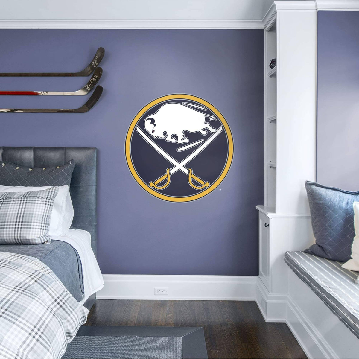 NHL Buffalo Sabres Logo Wall Decal Z9046