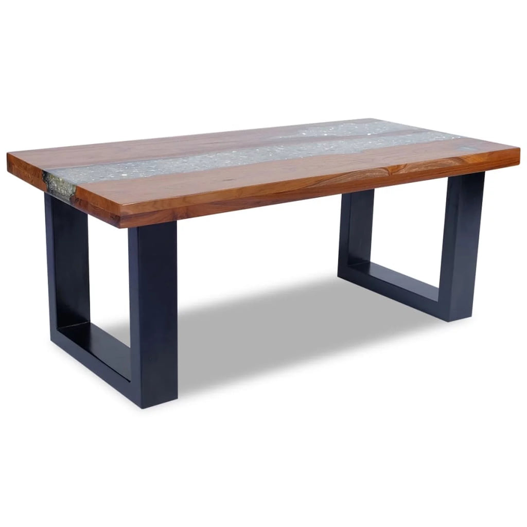 Handmade Teak Resin Coffee Table S412