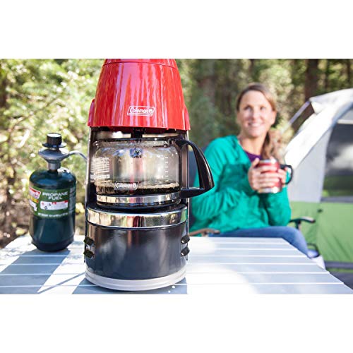 Coleman Propane Coffee Maker, 4500 BTUs, 10 Cups O5706