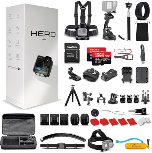 Compact Waterproof Action Camera with 4K Ultra HD Video I4146