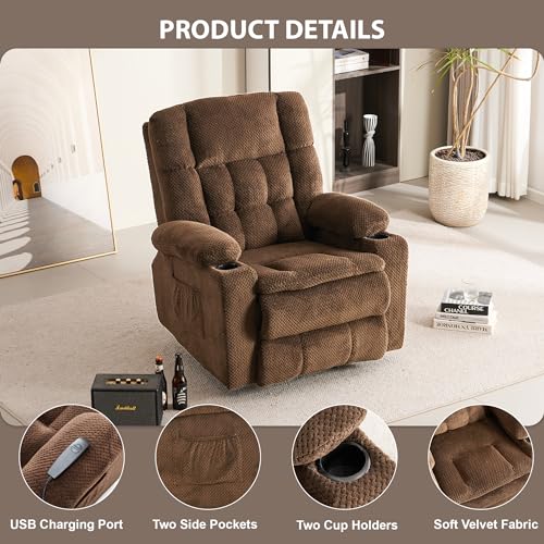 Power Lift Recliner Chair with Massage and Heating X775