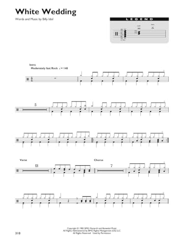 250 Easy-to-Use Drum Charts U474