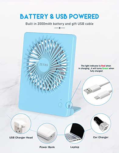 Black Rechargeable Portable Desk Fan G173