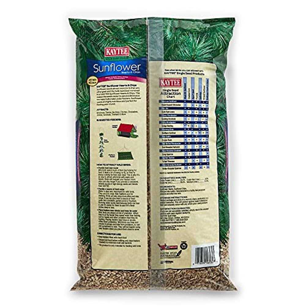 Sunflower Hearts & Chips Wild Bird Food X308