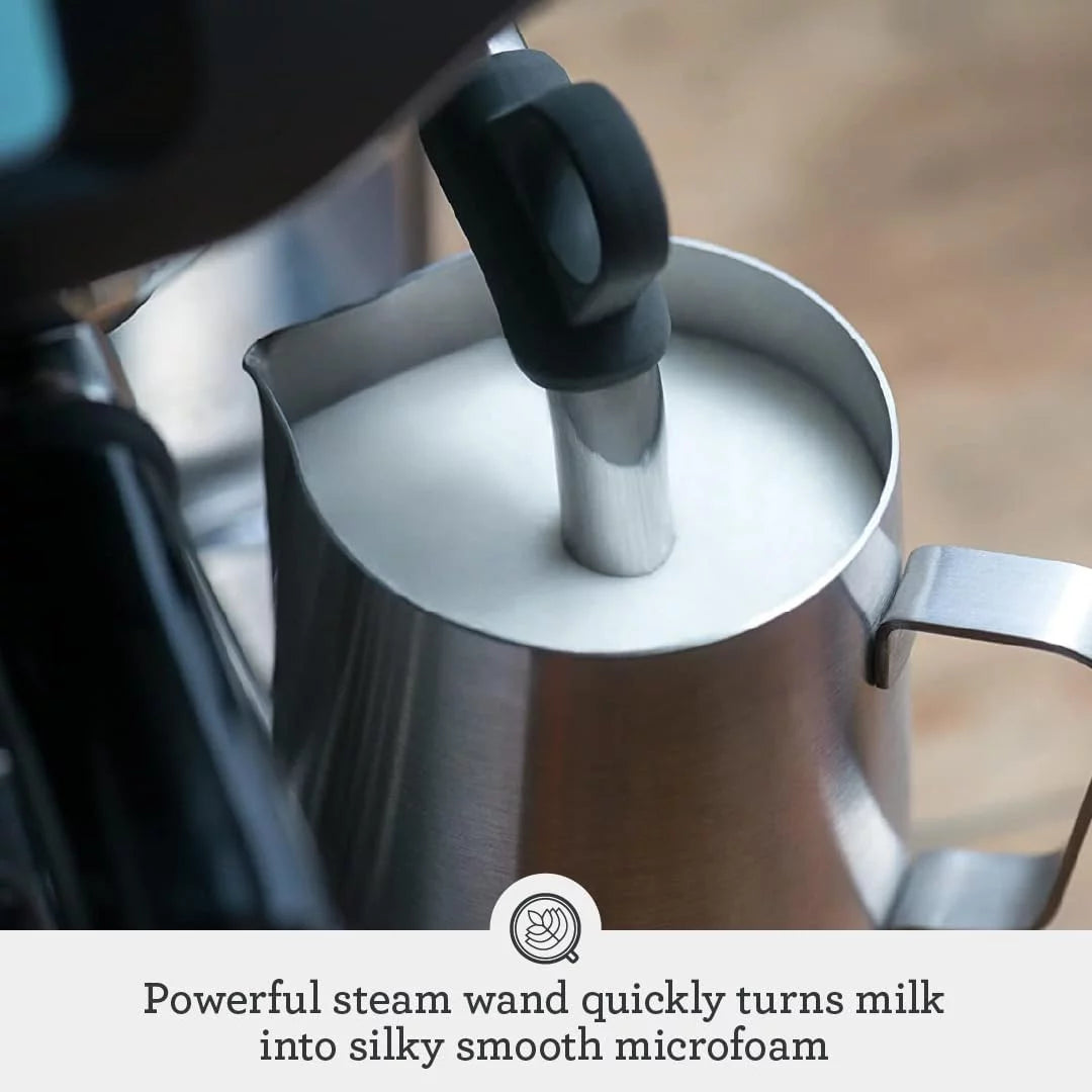 Medium Brushed Stainless Steel Espresso Machine J952464